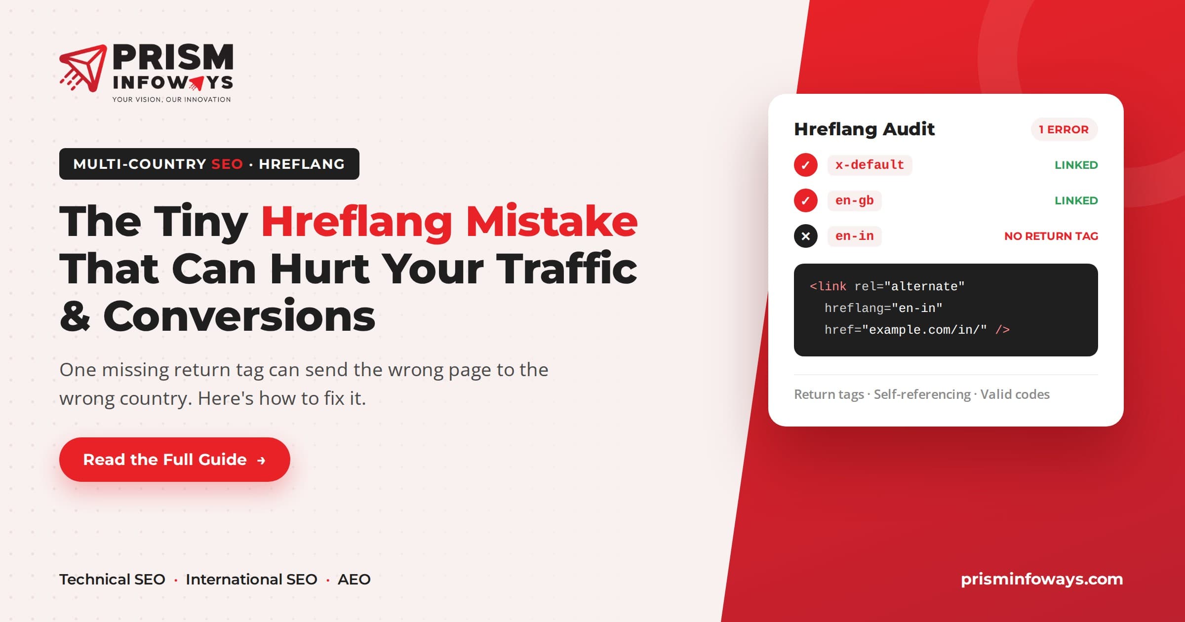 Multi-Country SEO: The Tiny Hreflang Mistake That Can Hurt Your Traffic and Conversions